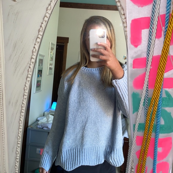 Altar'd State Light Blue Sweater - Picture 5 of 7